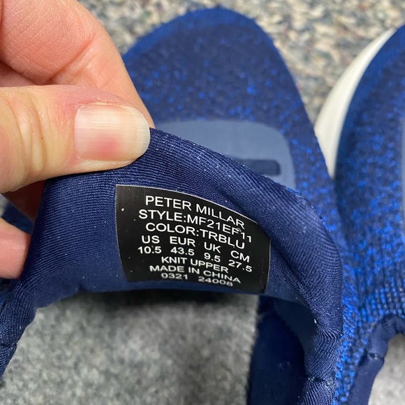 Peter Millar Men's Apollo Slip on Sneakers - Picture 3 of 6